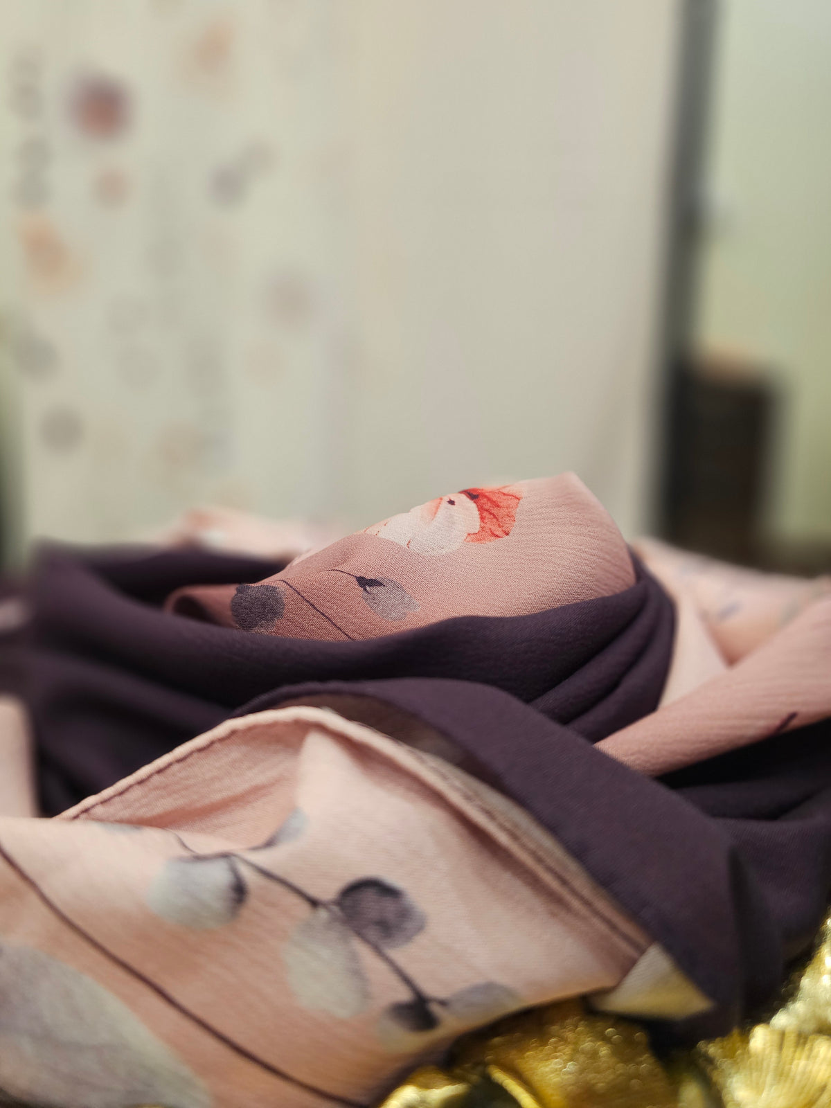 Printed Jersey Scarf – Soft Floral Printed Hijab