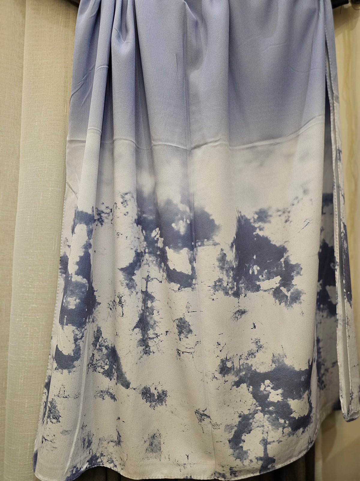 CIYAAB Printed Jersey Scarf in abstract print