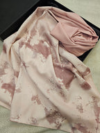 Printed Jersey Scarf – Floral Print