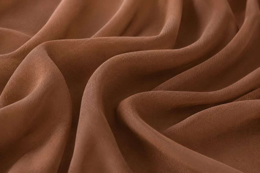 Chiffon Scarf - Light Brown