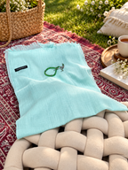 Turkish Lawn Hijab - Aqua Green | Soft Lightweight Scarf