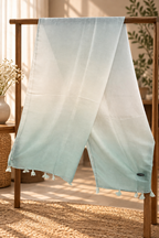 Arabic Lawn Scarf — Sage Ombre