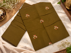 Medium Brown Embroidered Lawn 2 Piece Suit – Unstitched Ciyaab