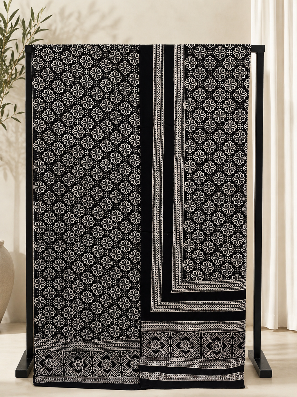 Hand Block Print Lawn 2 Piece