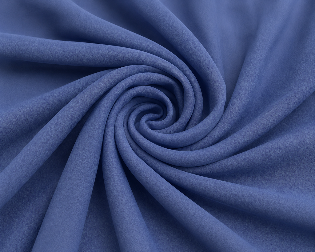 Chiffon Scarf - Steel Blue