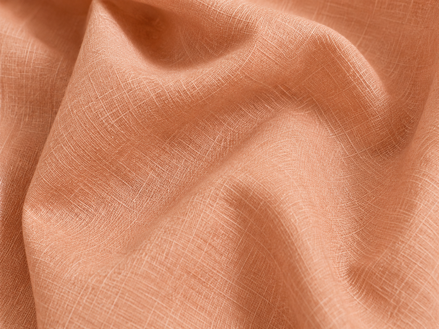 Butter Lawn Hijab – Blush Peach | Soft & Lightweight