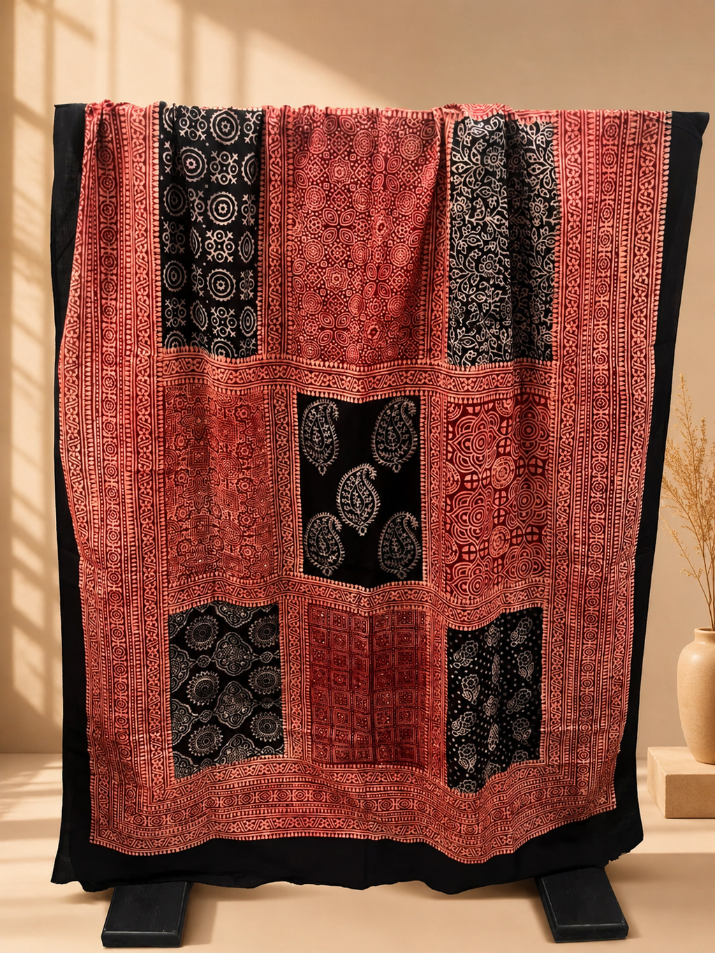 Hand Block Print Lawn Chaadar