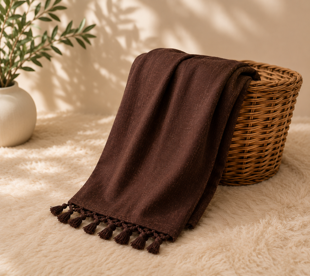 Butter Lawn Hijab – Brunette | Soft & Lightweight