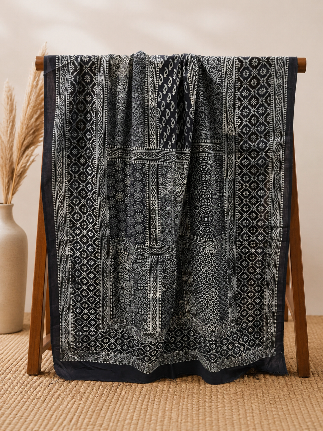 Hand Block Print Lawn Chaadar