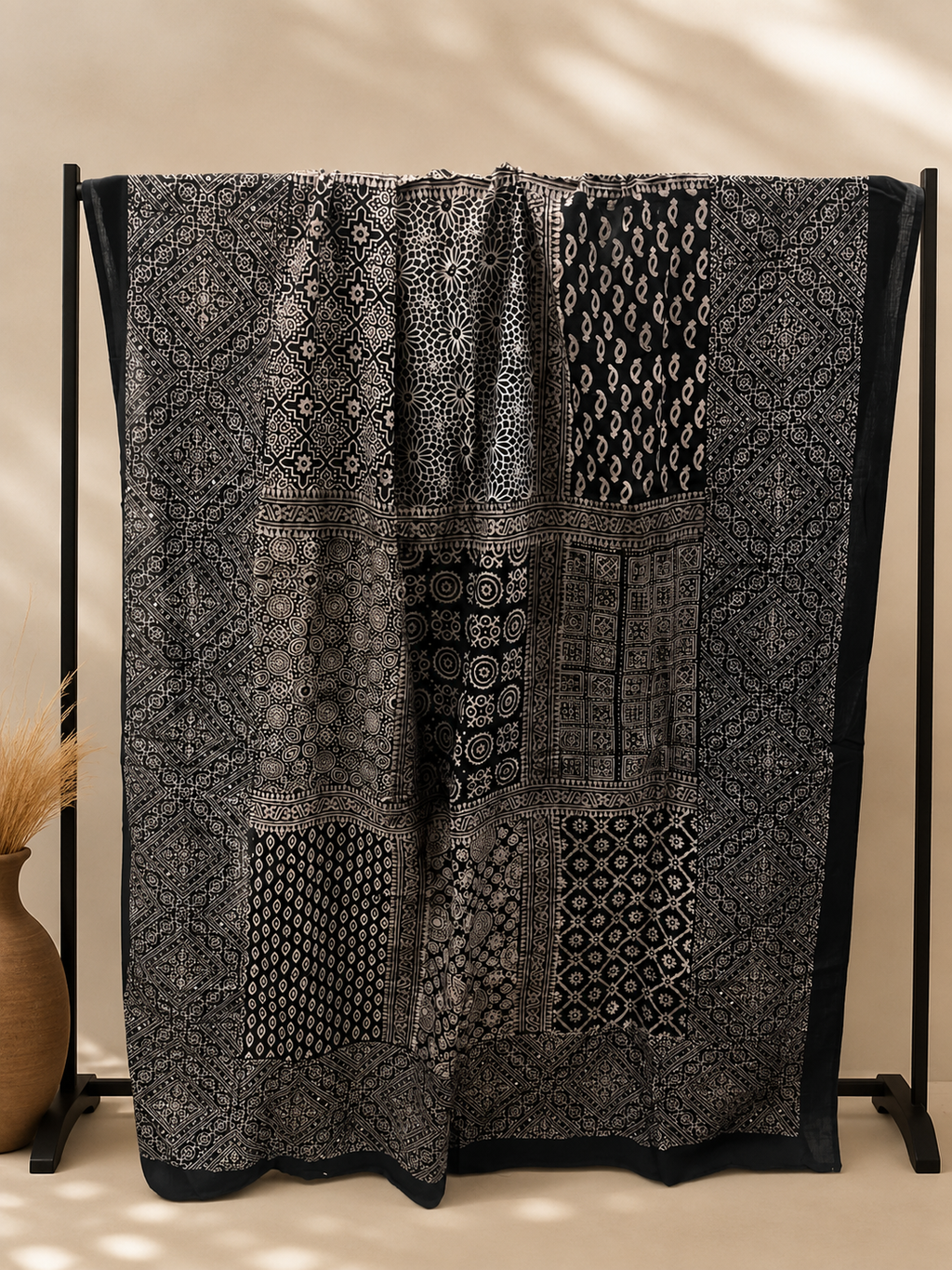 Hand Block Print Lawn Chaadar