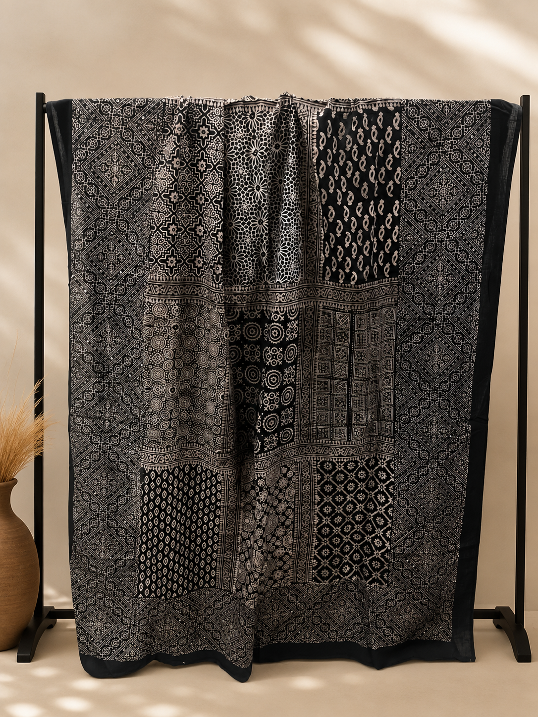 Hand Block Print Lawn Chaadar