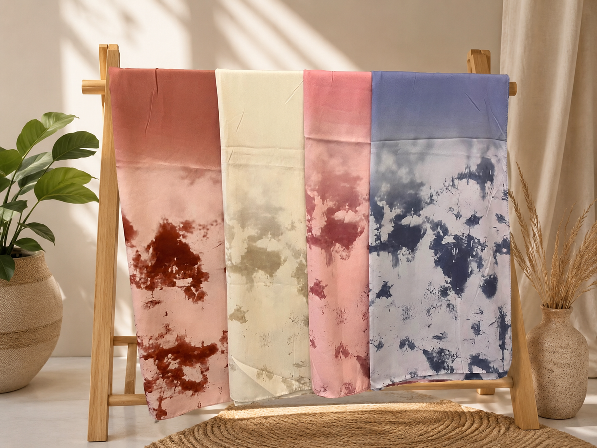 Ciyaab Malai Lawn Printed Scarf – Abstract Print collection overview