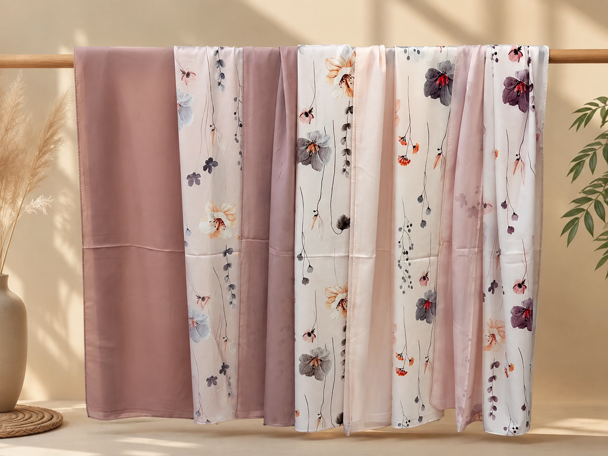 Ciyaab Malai Lawn Printed Scarf – Floral Print collection overview
