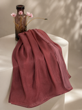Luxe Silk Scarf - Copper Rose