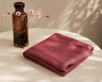 Luxe Silk Scarf - Copper Rose