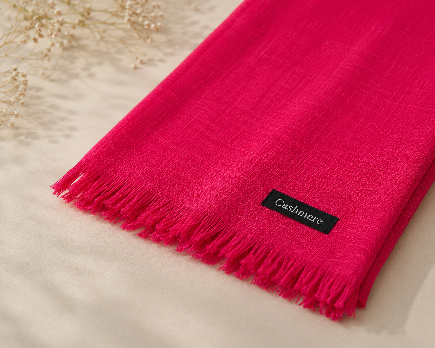 Turkish Lawn Hijab - Shocking Pink | Soft Lightweight Scarf