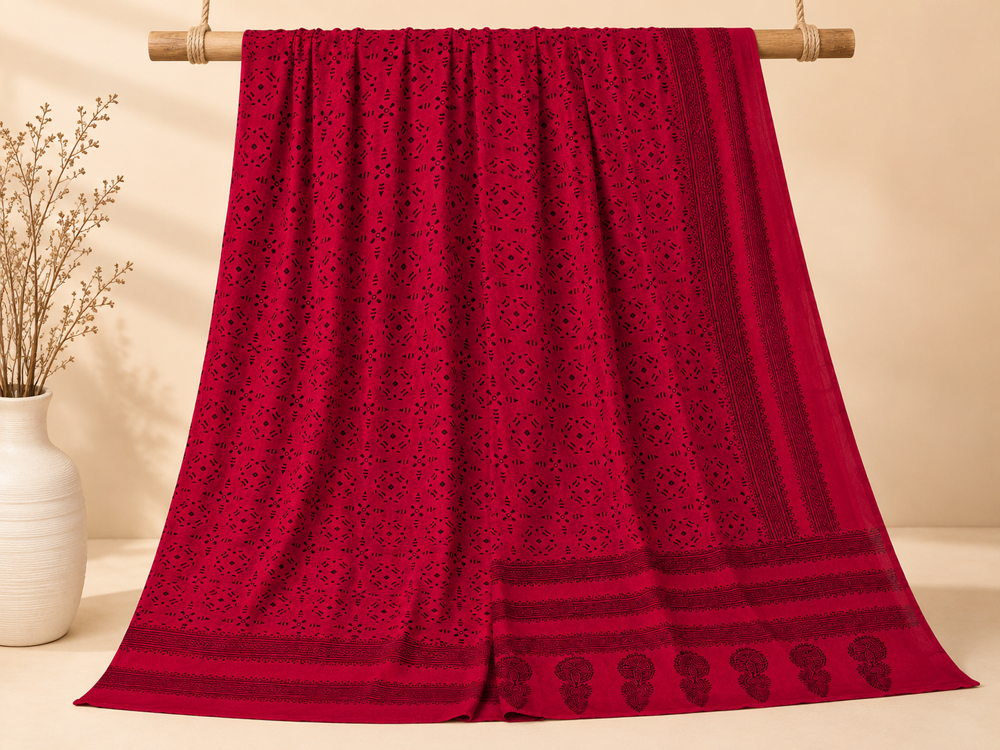 Hand Block Print Lawn 2 Piece