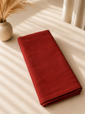 Butter Lawn Hijab – Deep Rust Red | Soft & Lightweight