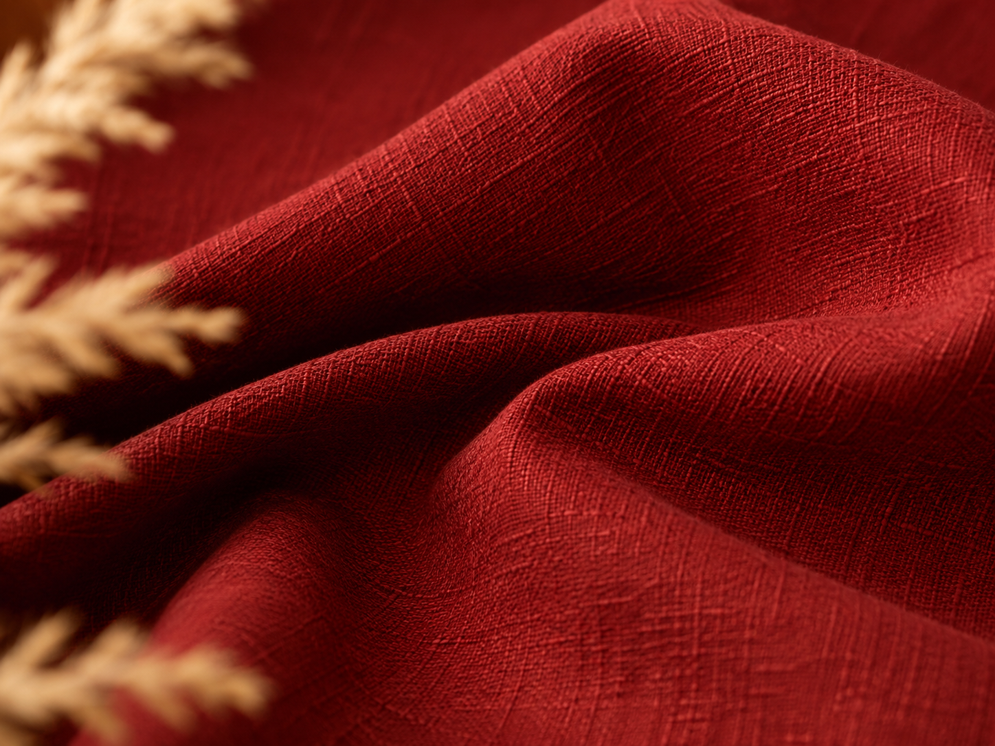 Butter Lawn Hijab – Deep Rust Red | Soft & Lightweight