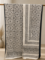 Ciyaab Hand Block Print Lawn 2 Piece suit in Deep Sage Green colorway