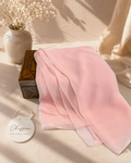 Chiffon Scarf - Soft Blush Pink