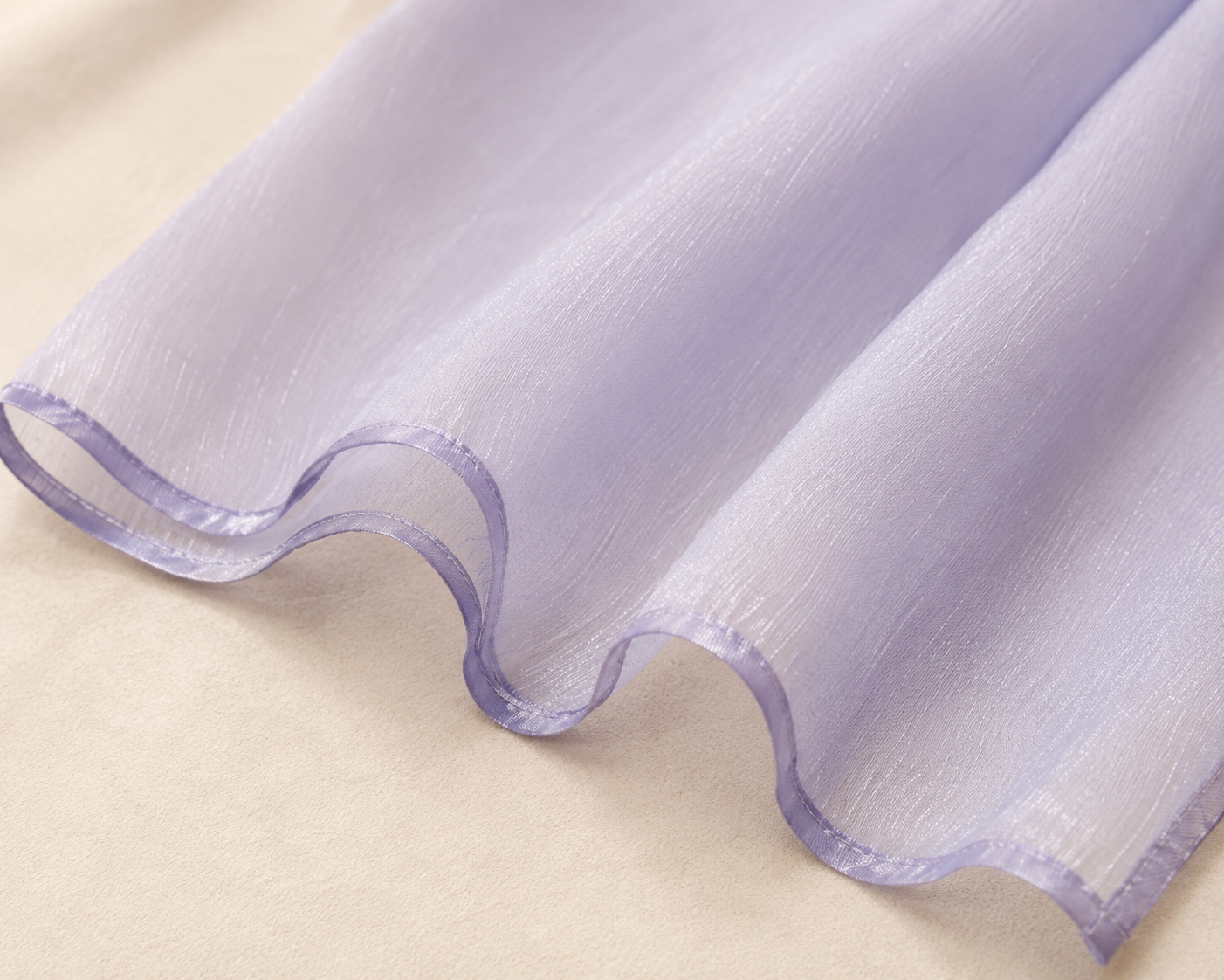 Luxe Silk Scarf - Lavender Mist