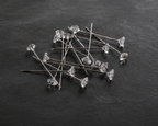 Pack of 25 Diamond Head Hijab Pins