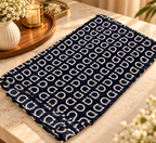 Turkish Textured Printed Lawn - Abstract Geometric Print