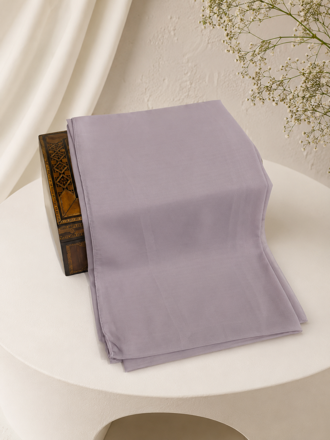 Chiffon Scarf - Light Grey
