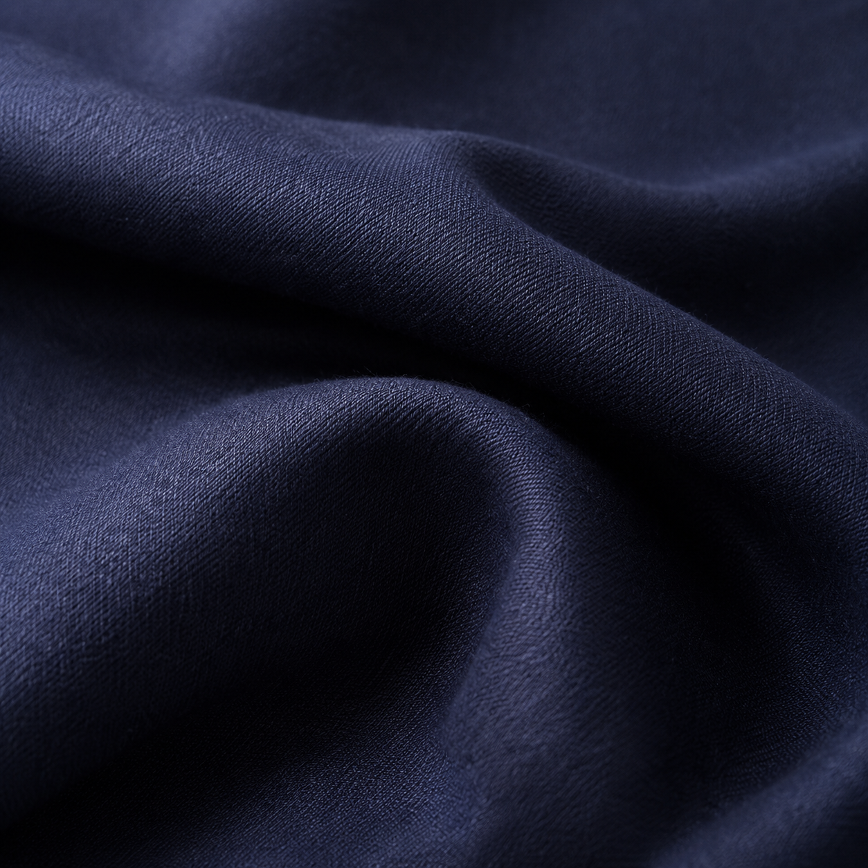 Turkish Lawn Hijab - Navy Blue | Soft Lightweight Scarf