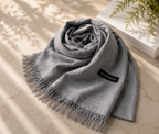 Turkish Lawn Hijab - Cool Grey | Soft Lightweight Scarf