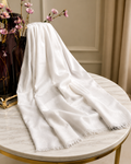 Turkish Lawn Hijab - White | Soft Lightweight Scarf