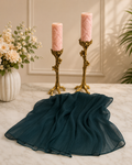 Luxe Silk Scarf - Bottle Green