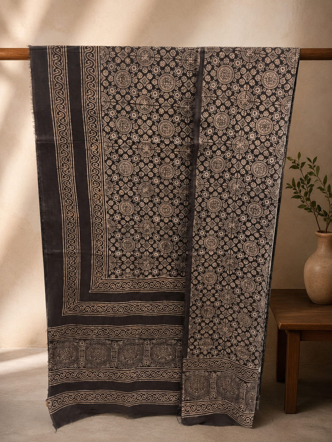 Hand Block Print Lawn 2 Piece