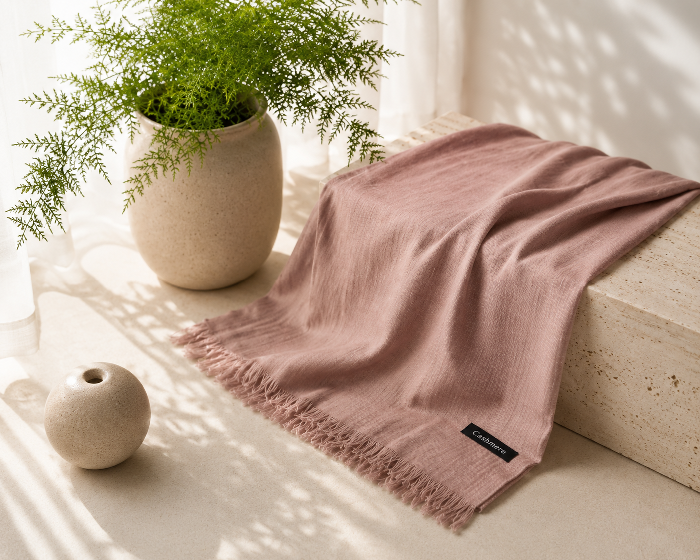 Turkish Lawn Hijab - Light Pink | Soft Lightweight Scarf