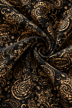 Turkish Textured Printed Lawn - Paisley Print