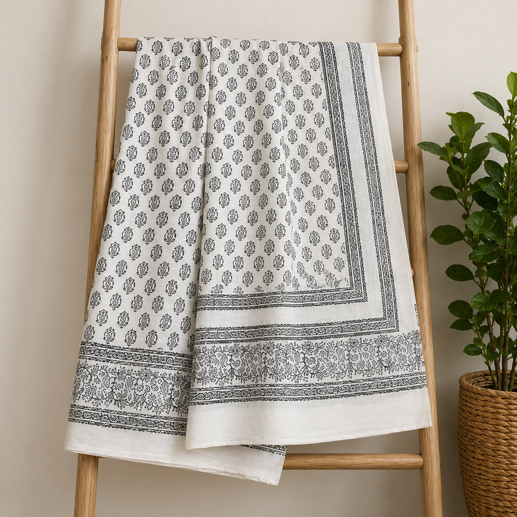 Hand Block Print Lawn 2 Piece