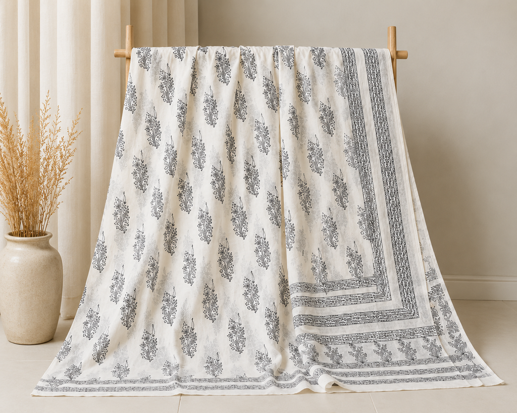 Hand Block Print Lawn 2 Piece