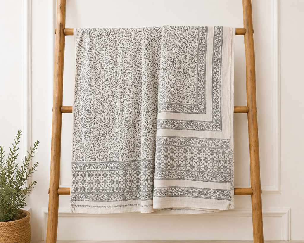 Hand Block Print Lawn 2 Piece