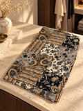Turkish Textured Printed Lawn - Patchwork Floral-Paisley Print