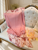 Malai Lawn printed hijab in Pink – Ciyaab