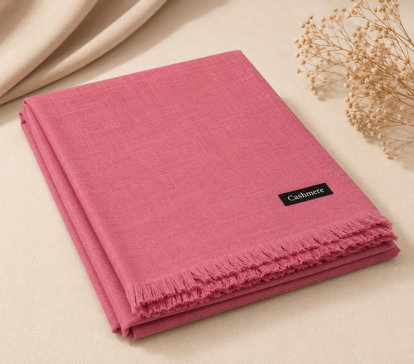 Turkish Lawn Hijab - Dusty Rose Pink | Soft Lightweight Scarf