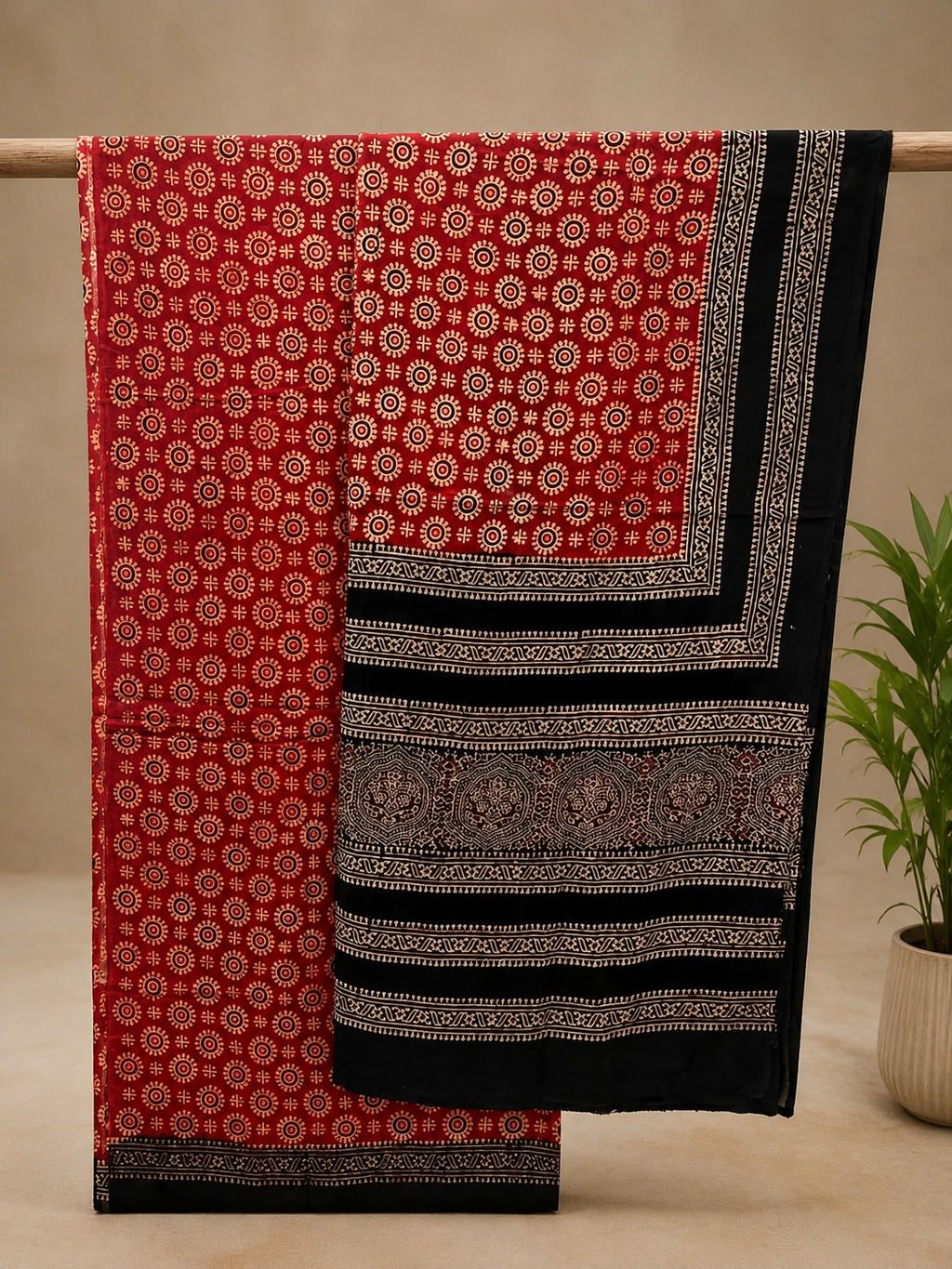 Hand Block Print Lawn 2 Piece