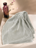 Luxe Silk Scarf - Sage Mint Geen