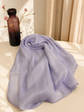 Luxe Silk Scarf - Lavender Mist
