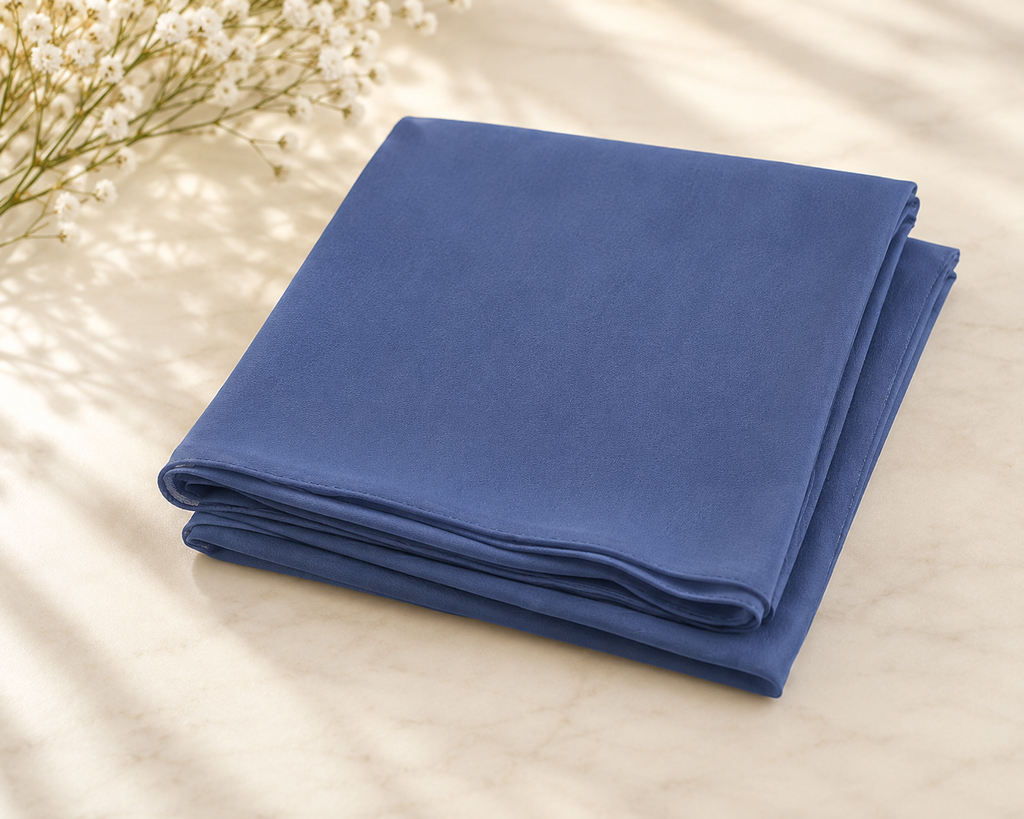 Chiffon Scarf - Steel Blue