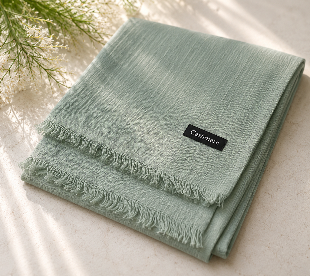 Turkish Lawn Hijab - Mint Green | Soft Lightweight Scarf
