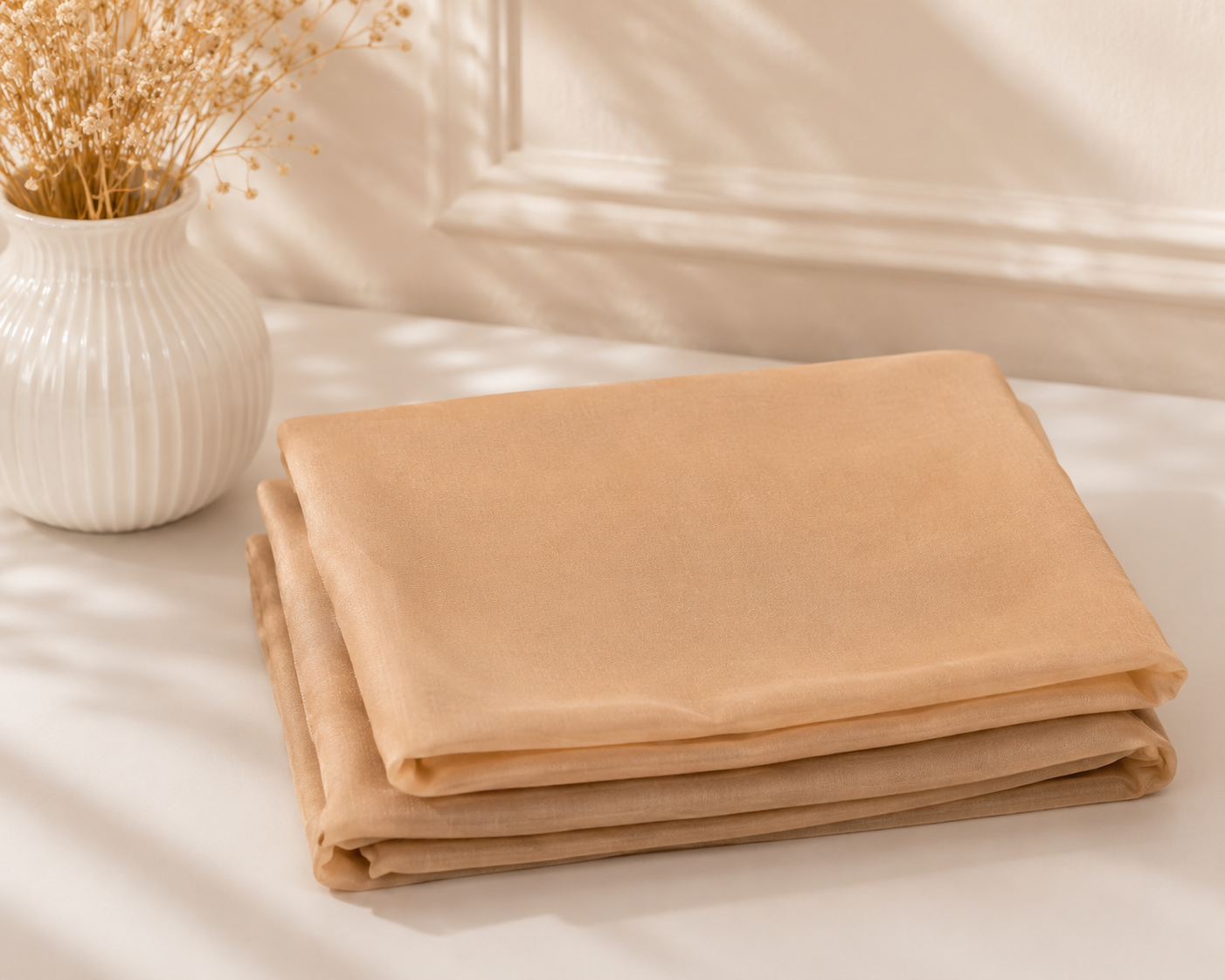 Chiffon Scarf - Camel