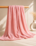 Crimps Hijab – Pink | Lightweight Textured Scarf
