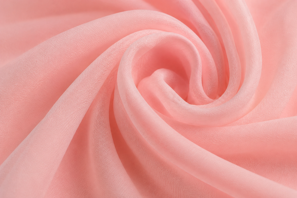 Chiffon Scarf - Soft Blush Pink